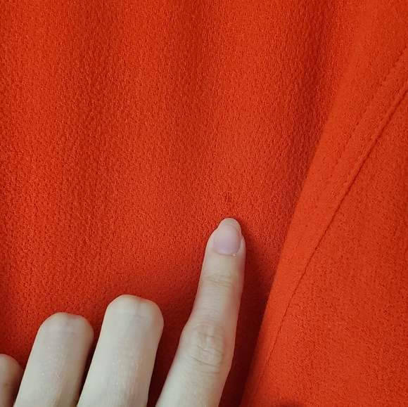 Emanuel Ungaro Orange Wool Lightweight Blazer - Picture 5 of 5